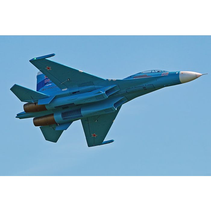 FMS Sukohi Su-27 EDF RC Fighter Jet ARTF (no Tx/Rx/Batt) - Blue