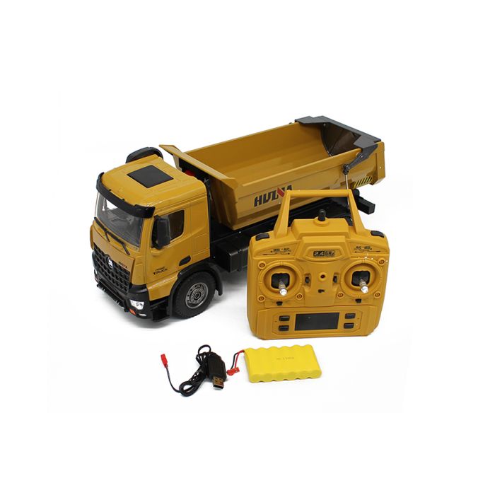 Huina RC Dump Truck Tipper Lorry w/ Lights, 10 Function