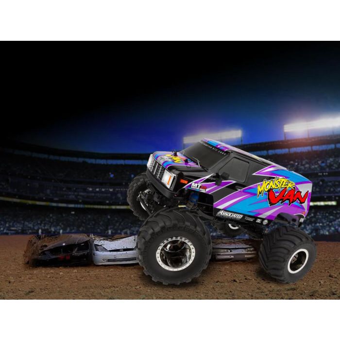 Team Associated AE 1:12 MT12 RTR RC 4x4 Monster Truck Van