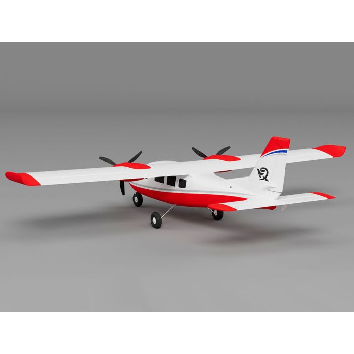 Xfly P68 Twin RC Plane (850mm) ARTF (no Tx/Rx/Batt/Cgr) - Red
