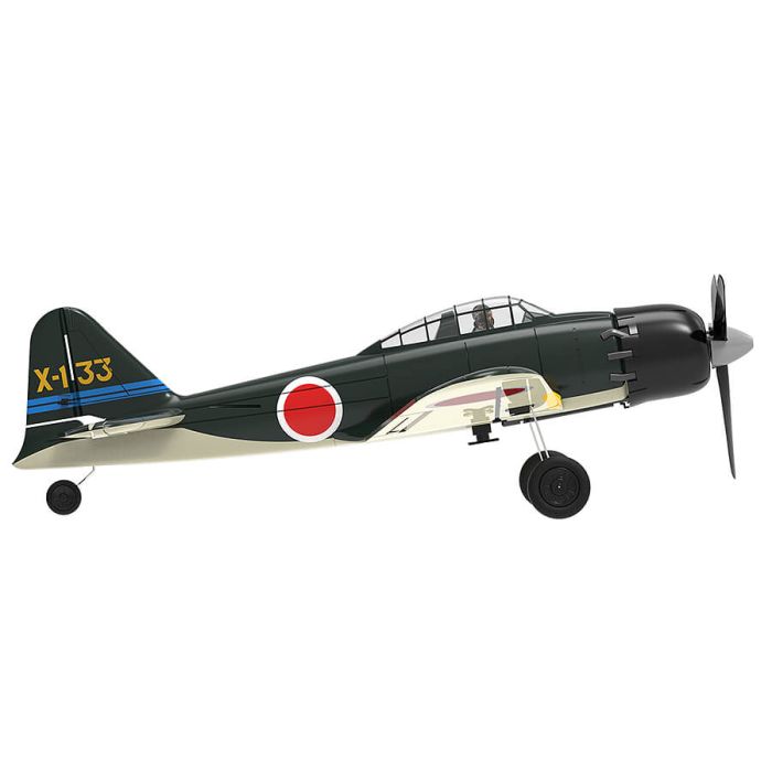 Volantex Mitsubishi Zero RTF RC Model Plane w/Gyro EPP Ready-To-Fly