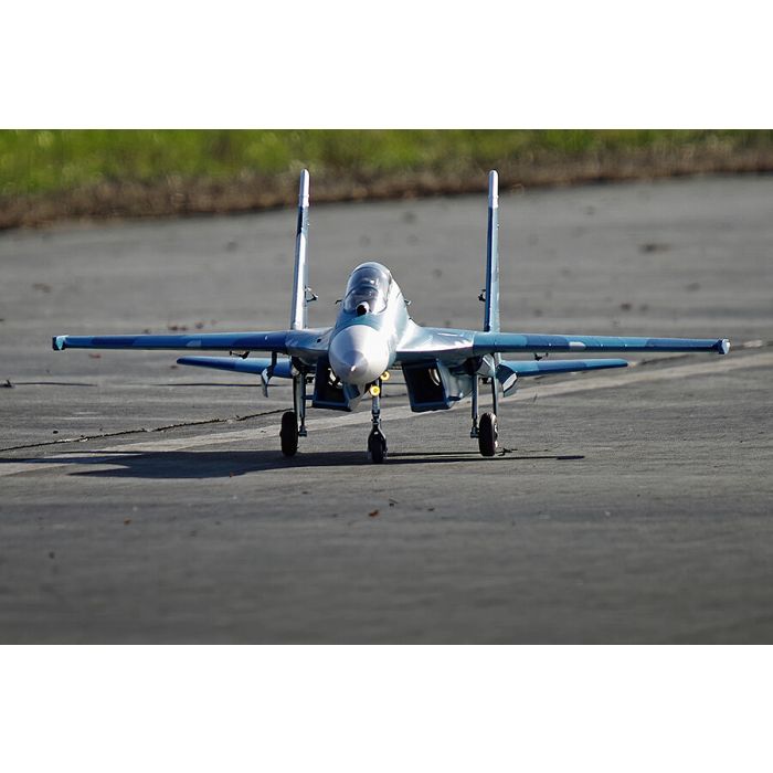 FMS Sukohi Su-27 EDF RC Fighter Jet ARTF (no Tx/Rx/Batt) - Blue