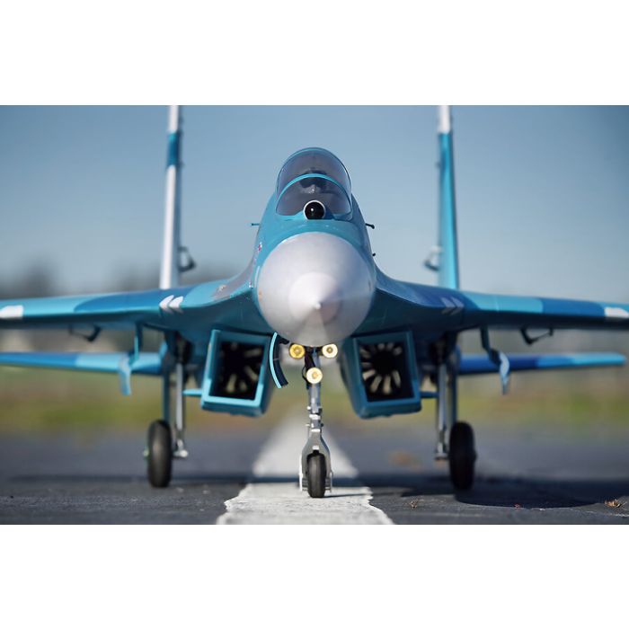 FMS Sukohi Su-27 EDF RC Fighter Jet ARTF (no Tx/Rx/Batt) - Blue