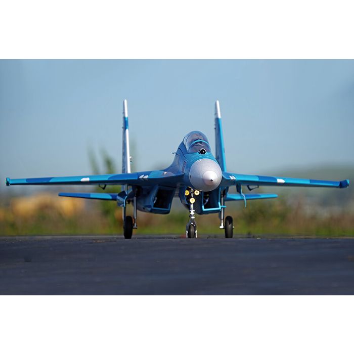 FMS Sukohi Su-27 EDF RC Fighter Jet ARTF (no Tx/Rx/Batt) - Blue