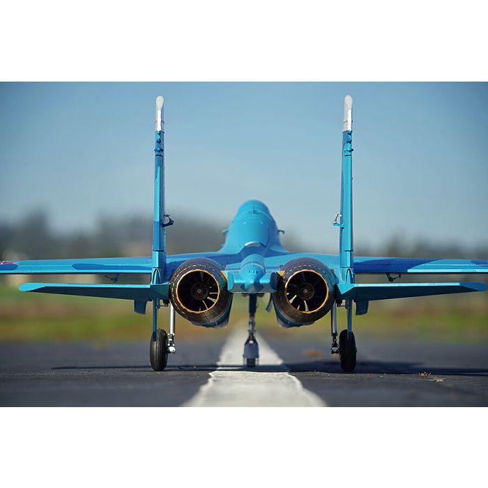 FMS Sukohi Su-27 EDF RC Fighter Jet ARTF (no Tx/Rx/Batt) - Blue