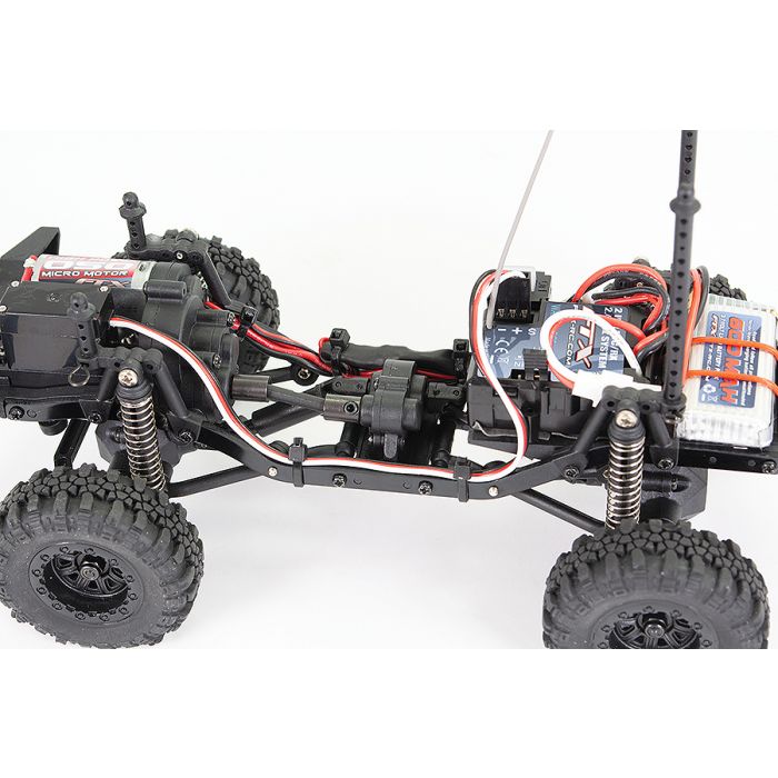 FTX 1:24 Outback Ranger Mini 3.0 4x4 RTR RC Rock Crawler Truck - Dark Red