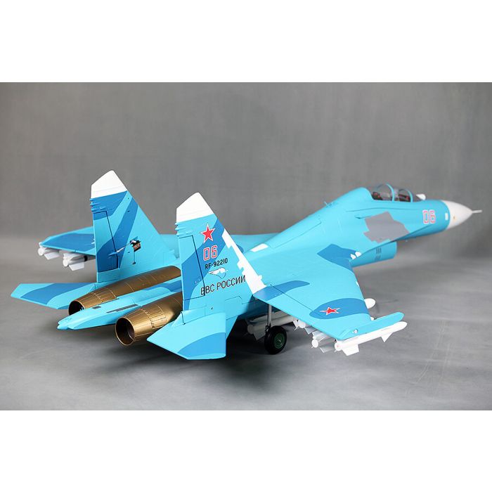 FMS Sukohi Su-27 EDF RC Fighter Jet ARTF (no Tx/Rx/Batt) - Blue