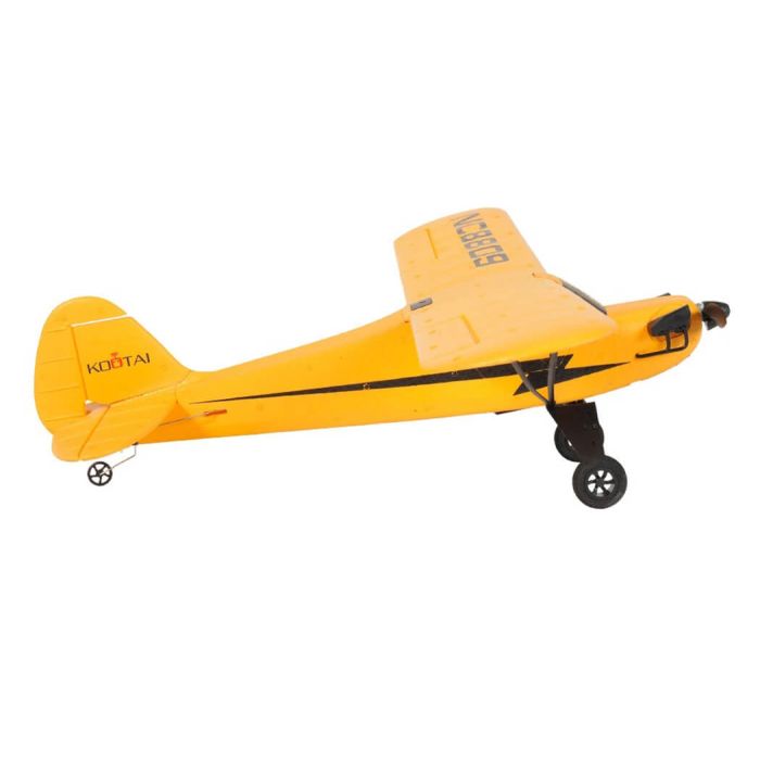 Kootai Piper J3 Cub (505mm) RC Model Plane w/ Gyro EPP RTF - Mode 1