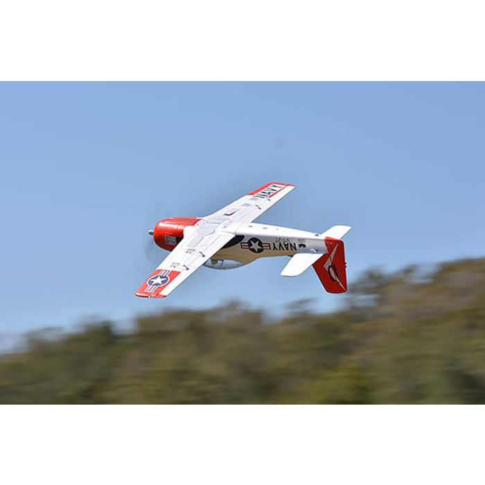 FMS 1400mm T-28D Trojan V4 ARTF (no Tx/Rx/Batt/Cgr) RC Model Plane – Red