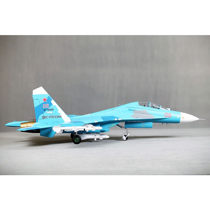 FMS Sukohi Su-27 EDF RC Fighter Jet ARTF (no Tx/Rx/Batt) - Blue