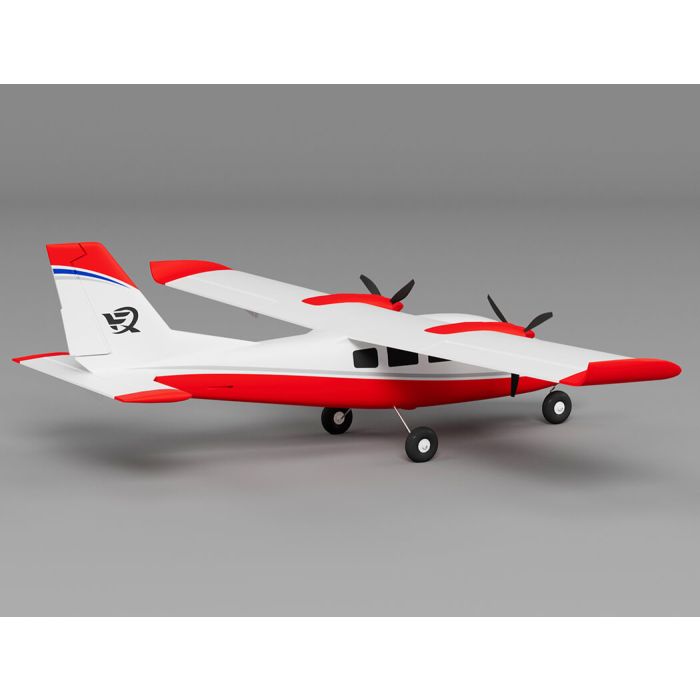 Xfly P68 Twin RC Plane (850mm) ARTF (no Tx/Rx/Batt/Cgr) - Red