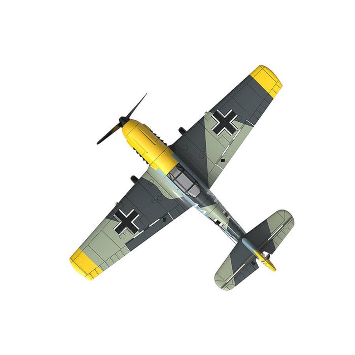 Volantex Messerschmitt Me Bf 109 RTF RC Model Plane w/Gyro EPP Ready-To-Fly