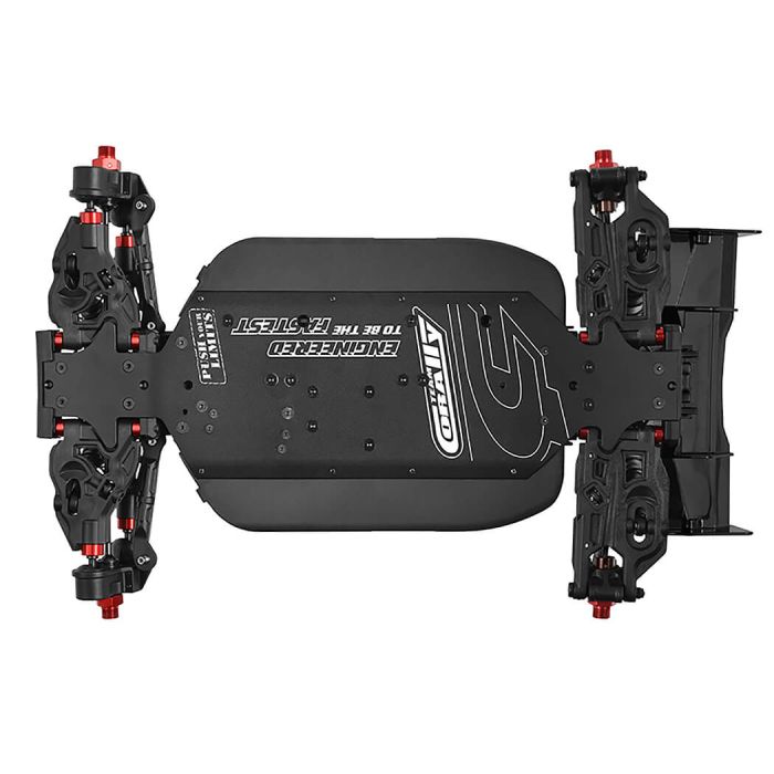 Corally Spark XB6 6S Brushless RC Basher Buggy Rolling Chassis - Red