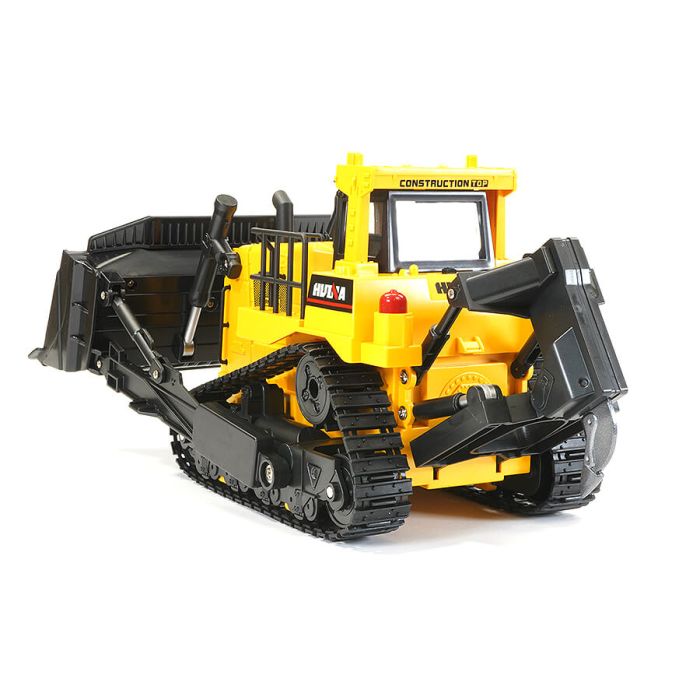 Huina 1:16 RC Model Bulldozer - Full 11 Channel Function with Ripper Digger
