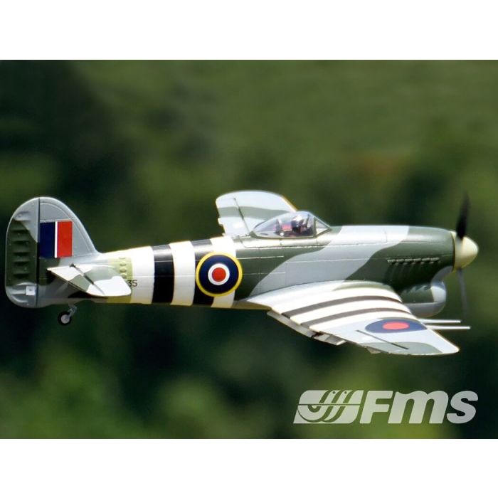FMS 1100mm Hawker Typhoon RC Warbird PNP Version