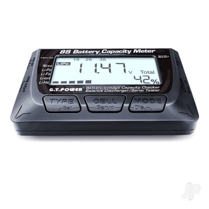 GT Power 8S Battery Capacity Meter