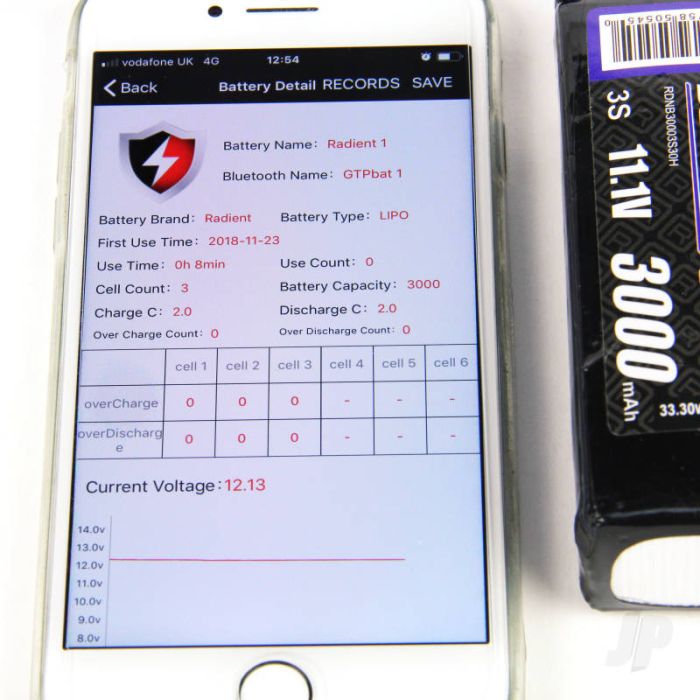 GT Power Bluetooth Battery Care
