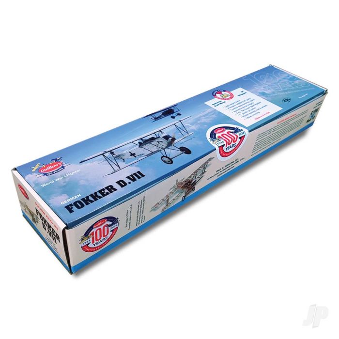 Guillow Fokker D7 Balsa Wood Model Aircraft Kit