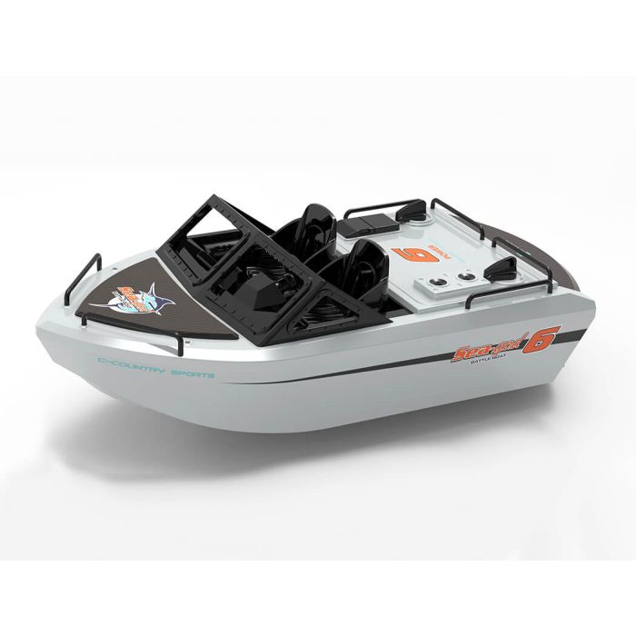 Heng Long Sea-God 6 (245mm) Jet Karting Swap Boat RTR Brushless RC – Grey
