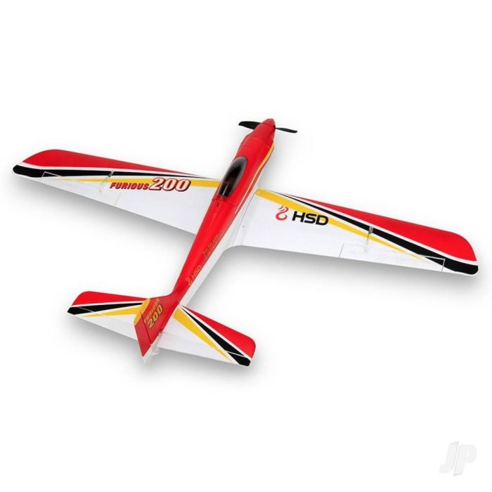 HSD Jets 1.3m Furious 200 Red (PNP 4S) RC Plane