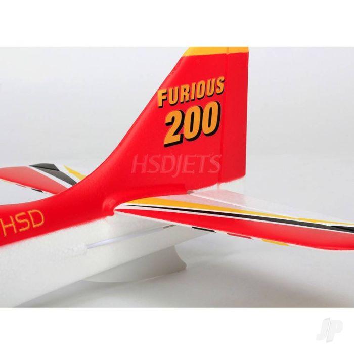 HSD Jets 1.3m Furious 200 Red (PNP 4S) RC Plane