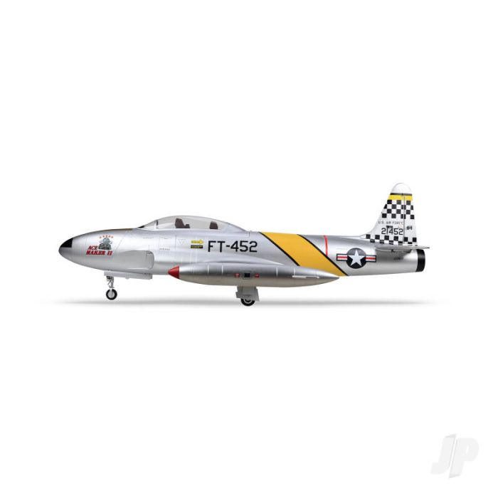 HSD Jets T-33 8kg Turbine Foam Jet, Yellow Ribbon (Kit) RC Plane