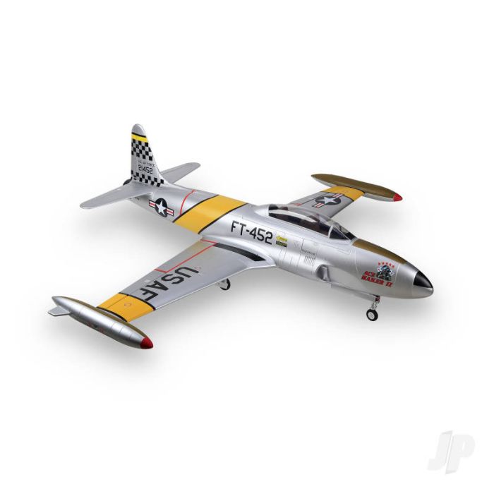 HSD Jets T-33 8kg Turbine Foam Jet, Yellow Ribbon (Kit) RC Plane