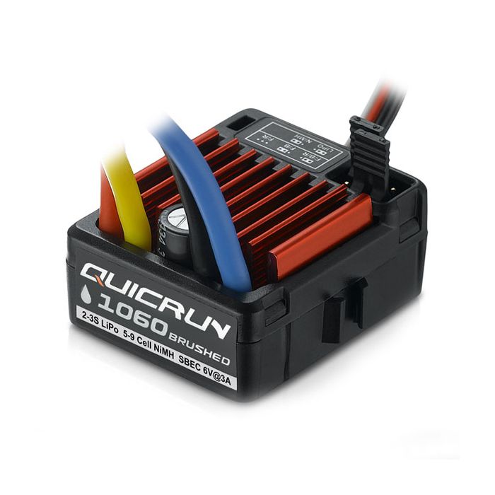 HOBBYWING QUICRUN 1060 WATERPROOF BRUSHED SBEC ESC (60A)