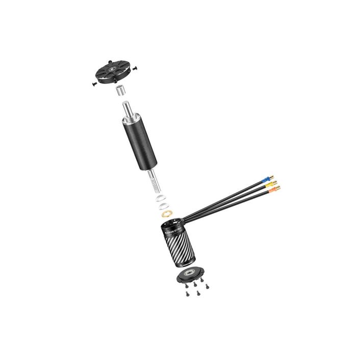 Hobbywing Ezrun 1/5Th 56118sl 1600Kv G2 Motor (Black)