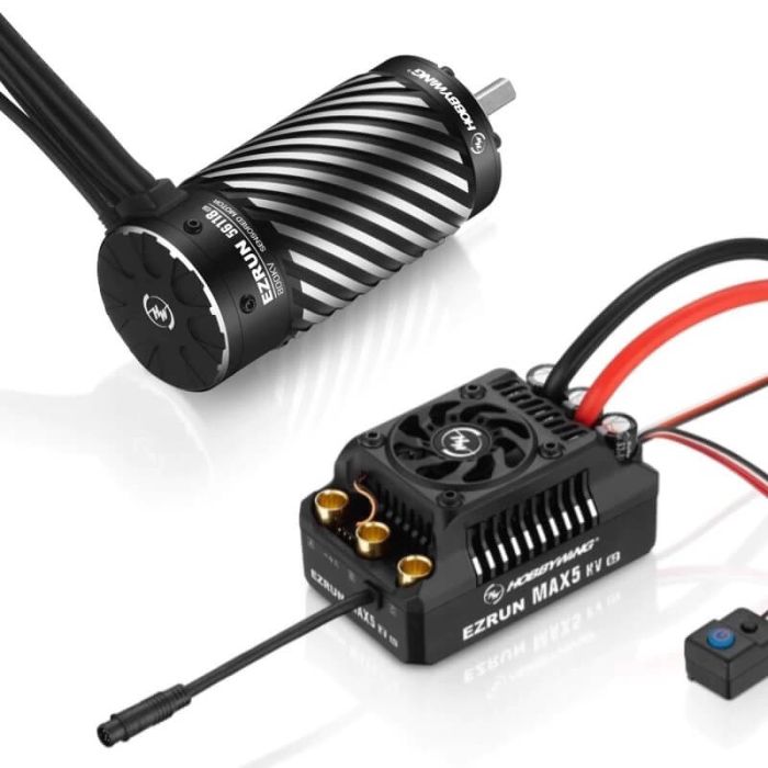Hobbywing Combo EZRun Max5 HV G2 ESC 56118Sd 800Kv G2 Motor