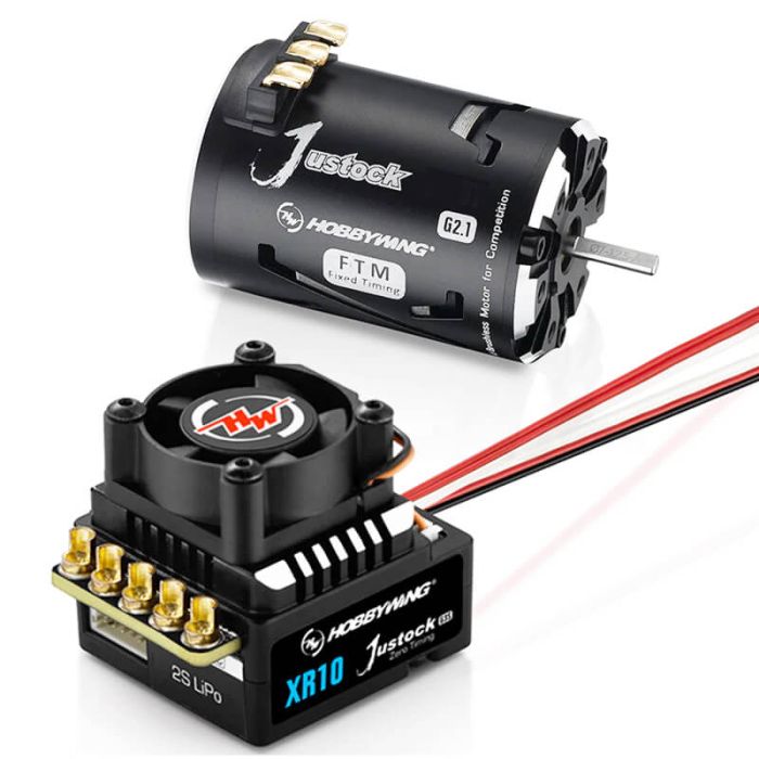 Hobbywing Combo XR10 Justock G3S ESC/Justock G2.1 10.5t