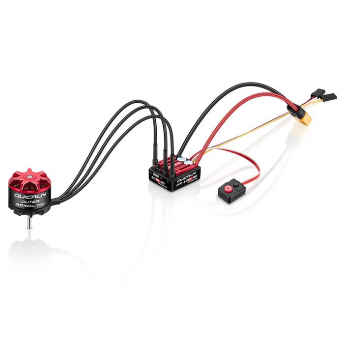 Hobbywing Quicrun Combo ESC WP 10BL80 & 3530SL 2200kv Motor