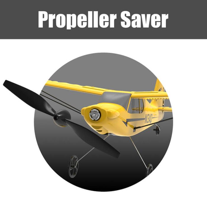 Volantex Piper Sport Cub S2 RTF RC Trainer Model Plane w/Gyro EPP Ready-To-Fly