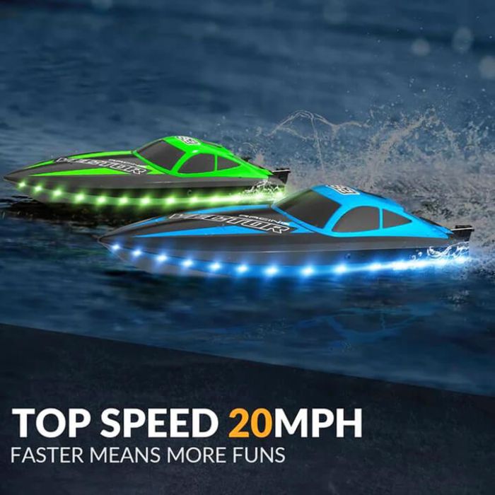 Volantex Racent Vector Lumen RTR RC Model Boat -  Blue