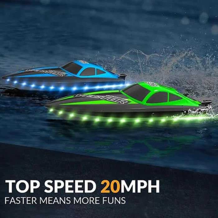 Volantex Racent Vector Lumen RTR RC Model Boat -  Green