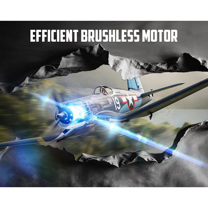 Volantex F4U Corsair (500mm) Brushless RC RTF Plane w/Gyro