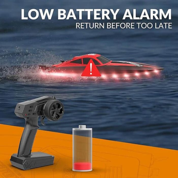 Volantex Racent Vector Lumen RTR RC Model Boat - Red