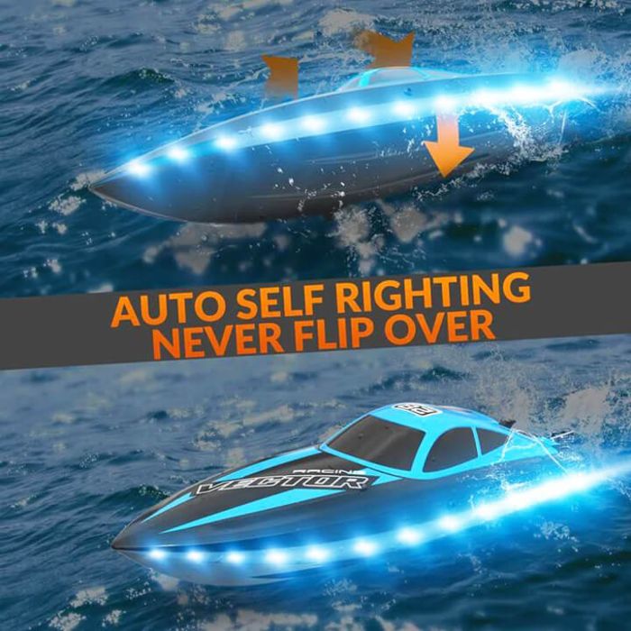 Volantex Racent Vector Lumen RTR RC Model Boat -  Blue