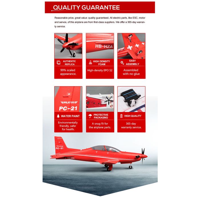FMS Pilatus PC-21 (1100mm) ARTF (no Tx/Rx/Batt) RC Plane
