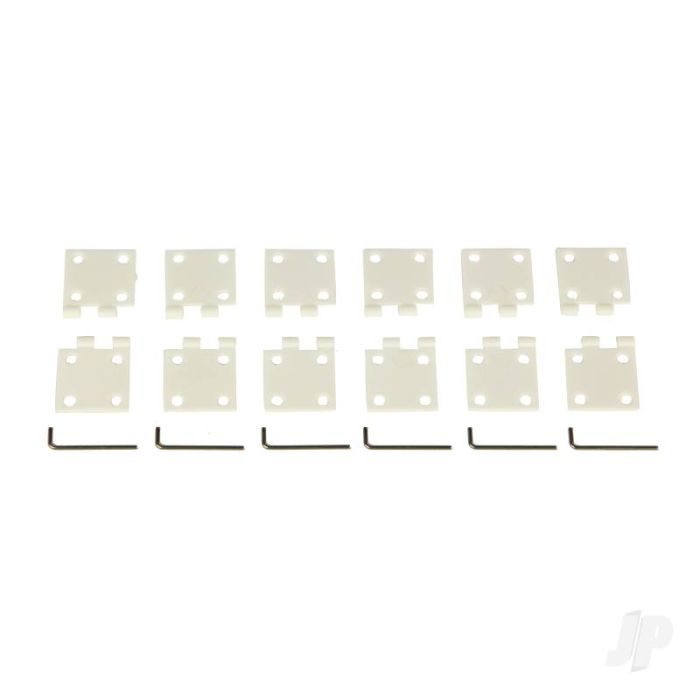 JP Large Metal Pin Hinge 16x34mm (6pcs) For RC Model Plane