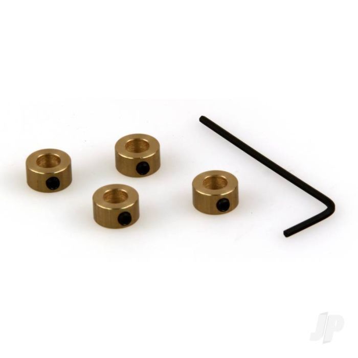 JP 6 SWG Wheel Collets (5mm) (4pcs) For RC Model Plane