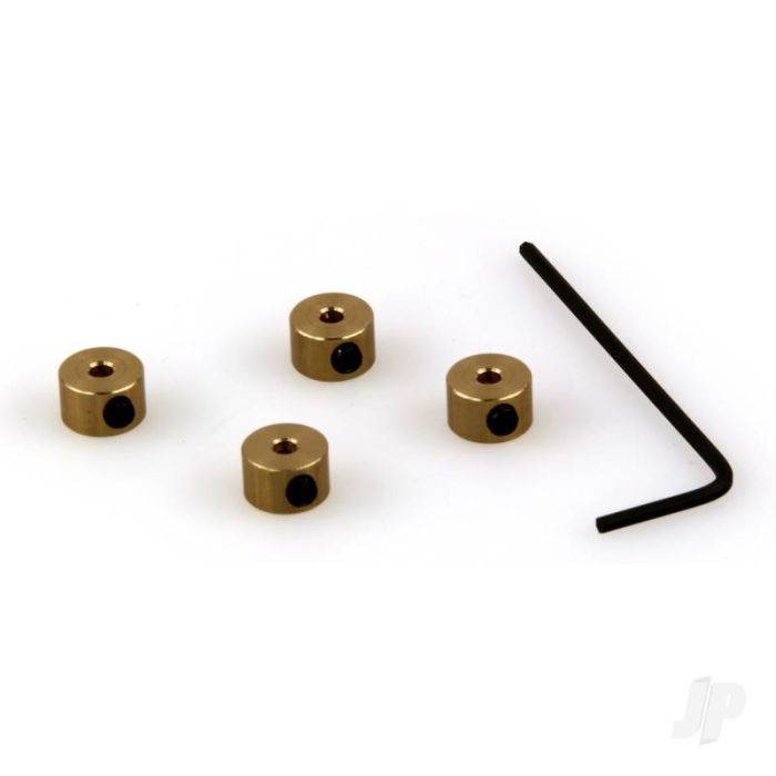 JP 14 SWG Wheel Collets (2mm) (4pcs) For RC Model Plane