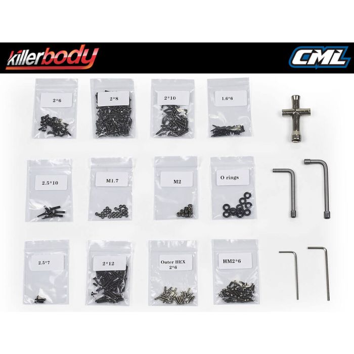 Killerbody 1:10 Mercury RC Rock Crawler Car Chassis Kit