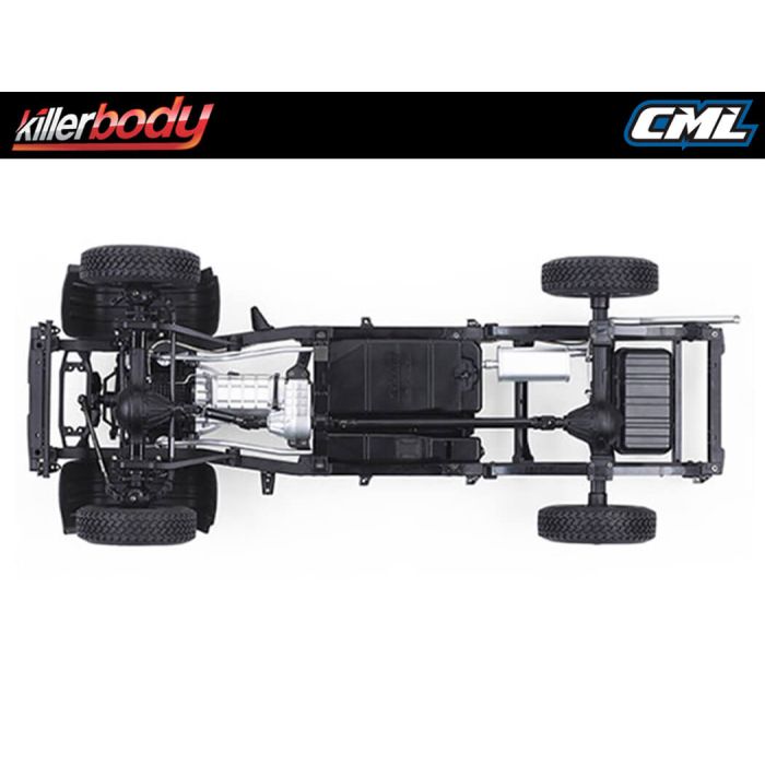 Killerbody 1:10 Mercury RC Rock Crawler Car Chassis Kit