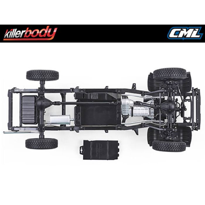 Killerbody 1:10 Mercury RC Rock Crawler Car Chassis Kit