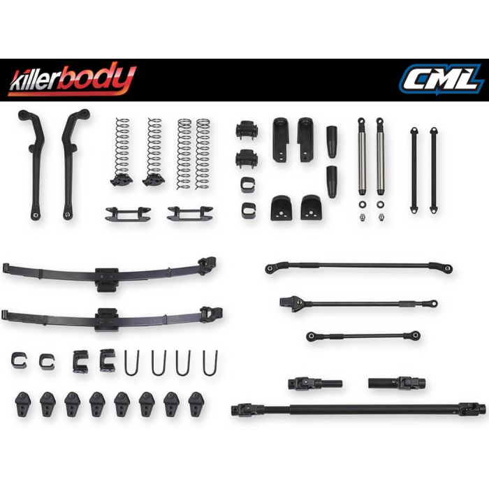 Killerbody 1:10 Mercury RC Rock Crawler Car Chassis Kit