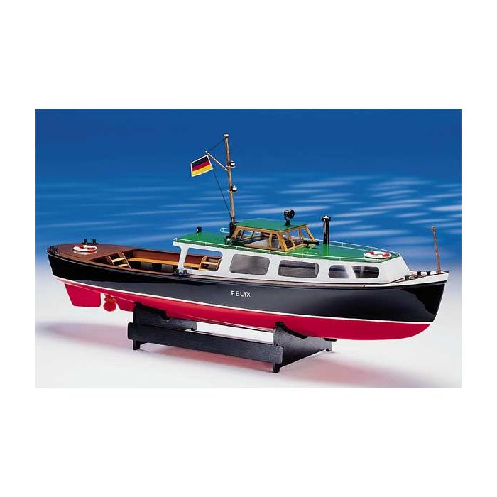 Felix Hamburg Harbour Launch 1:25 Scale Krick Radio Control Model Boat Kit