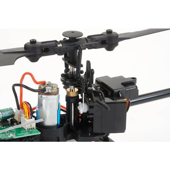 Kootai F03 Flybarless RC RTF Helicopter w/Gyro, Autoland, Lights – Purple/Blue