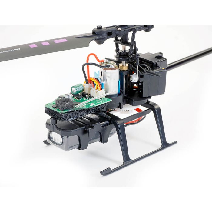 Kootai F03 Flybarless RC RTF Helicopter w/Gyro, Autoland, Lights – Yellow/Green