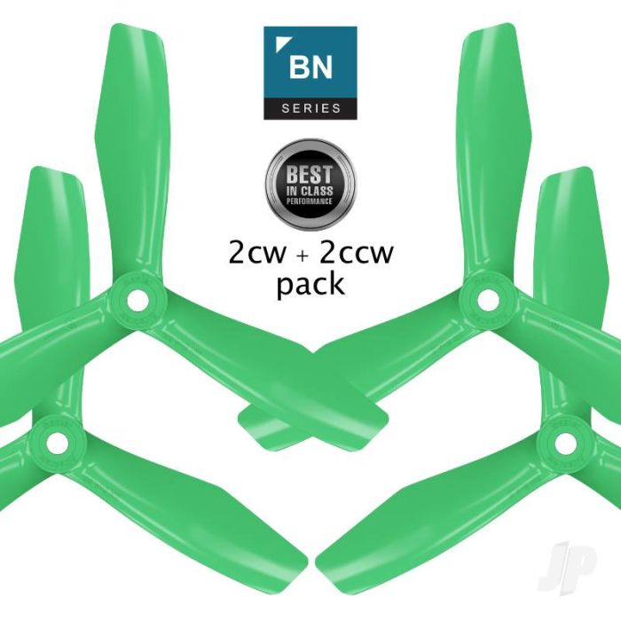 Master Airscrew 5x4.5 BN 3-Blade FPV RC Drone Propeller Props Set - Green 